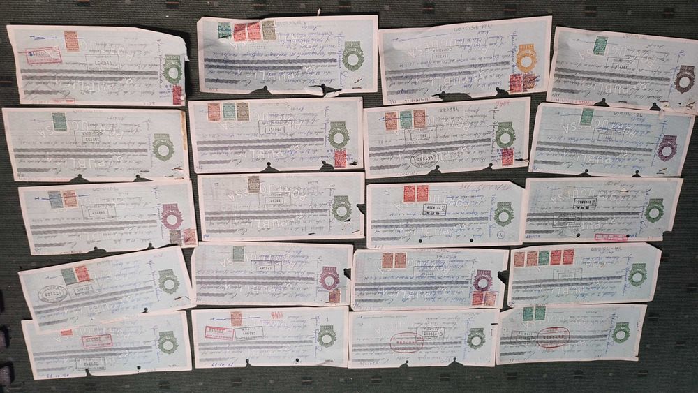 Lote 144 Letras Comerciais Antigas