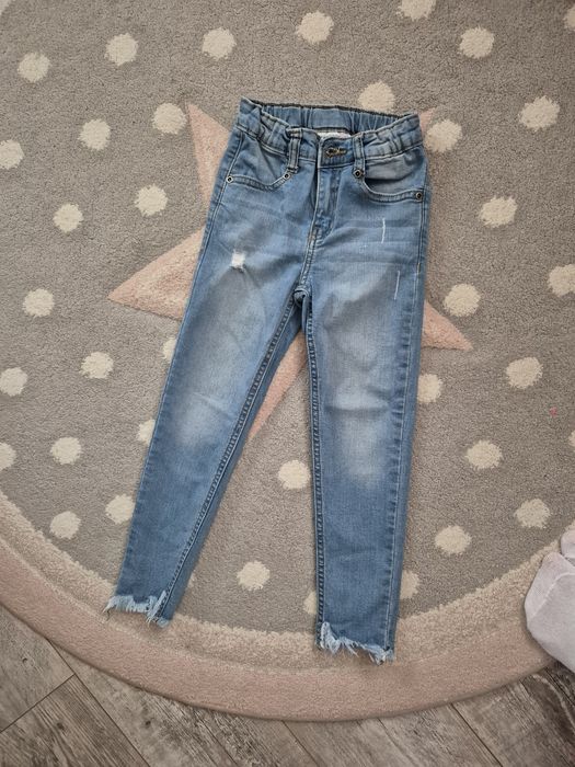 Jeans coccodrillo 116 mięciutkie