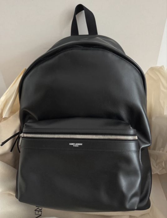 Plecak skórzany Saint Laurent org