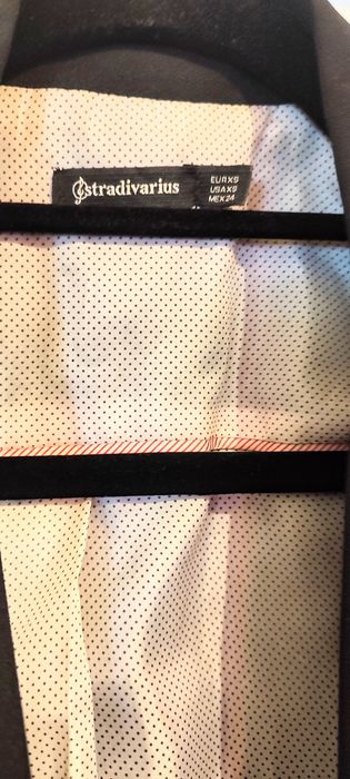 Blazer preto Stradivarius