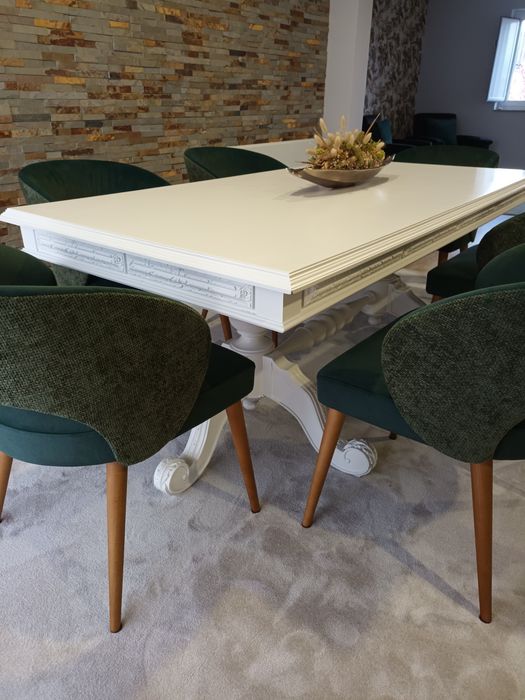 mesa sala  jantar antiga recuperada