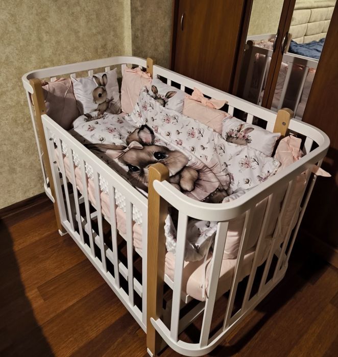 Дитяче ліжечко з маятником BABYMAX