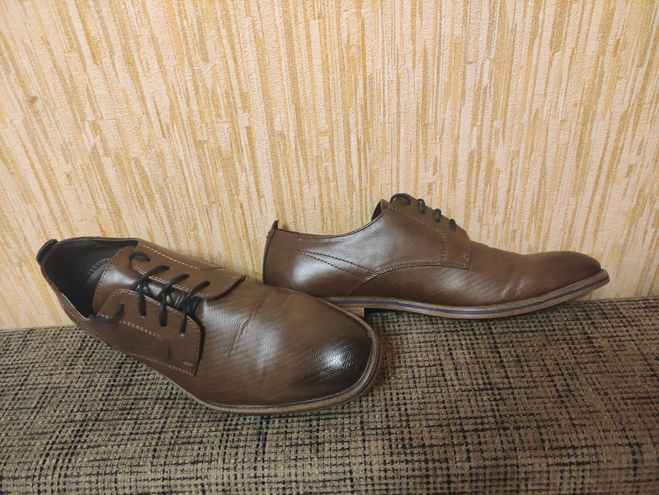 мужские туфли Venice классические на шнуровке  р.44/30см