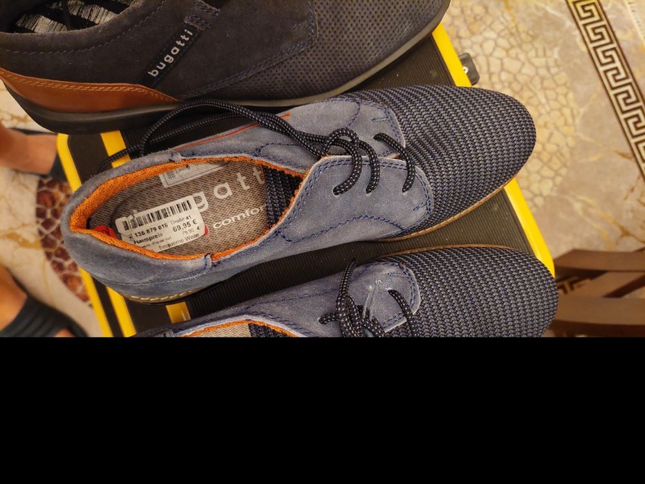 buty wizytowe Bugatti dwie pary numer 41 cena za parę 250 zł odbiór os