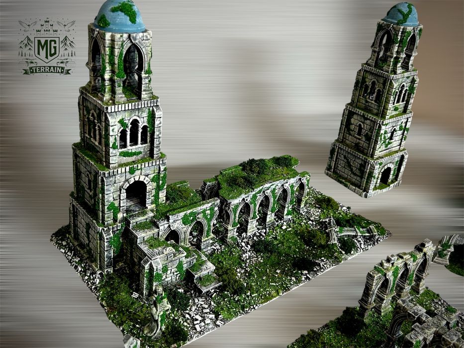 Zestaw Ruin makieta tereny do gier lotrsbg mesbg warhammer 40k aos