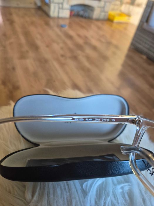 Ray Ban oprawki transparentne