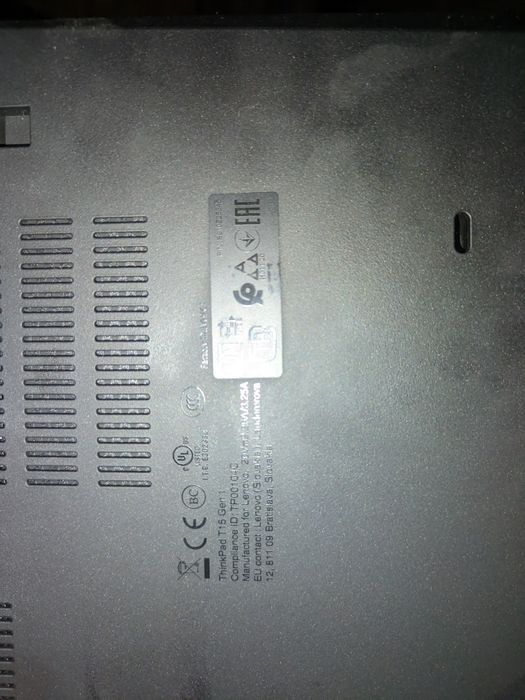 Lenovo ThinkPad T15 gen 1