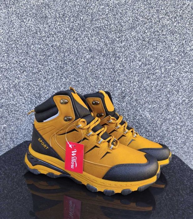 Buty zimowe dla mężczyzn nowe zimowe ocieplane stylowe 45