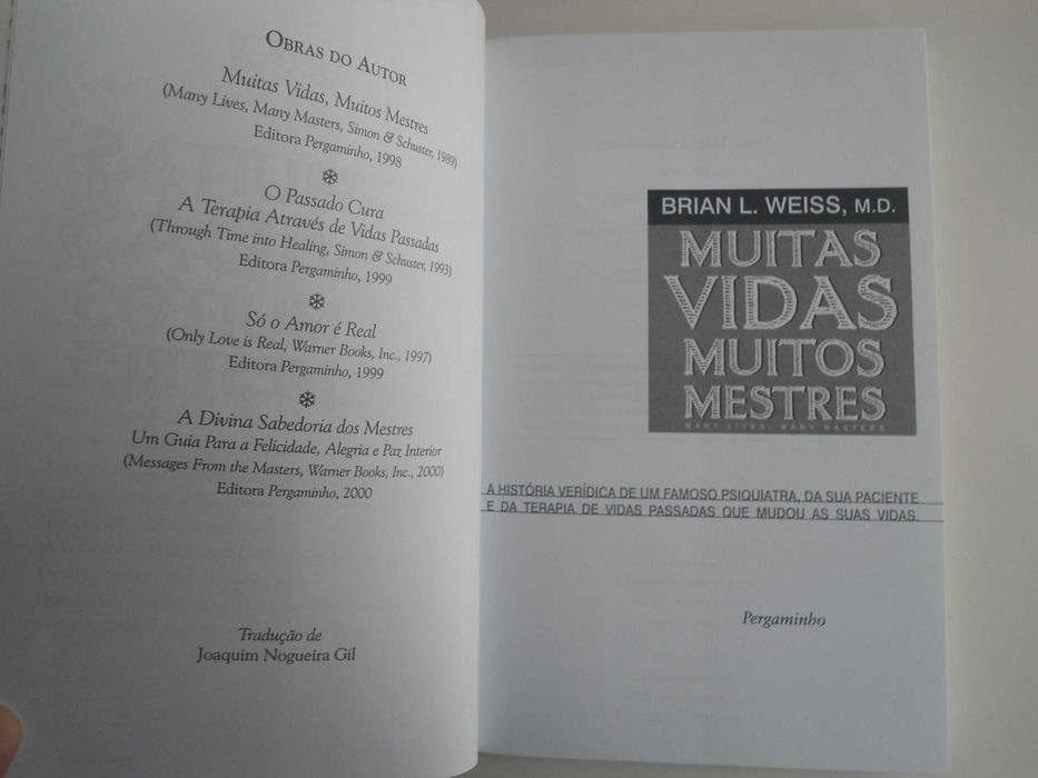 Muitas Vidas Muitos Mestres  por Brian L Weiss, MD