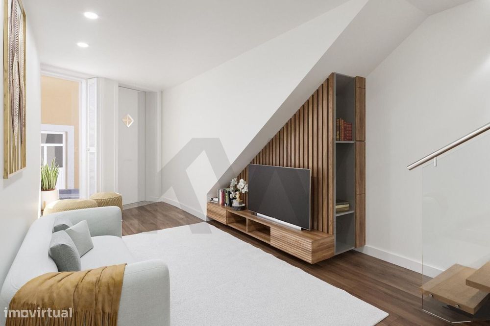 T2 com 193m² no Porto, localização privilegiada