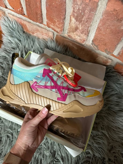 Buty sneakersy off white nowe wkładka 27 cm karton prezent