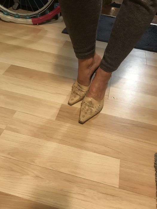 Klapki Vintage  Vero Gucio r. 37/23,5