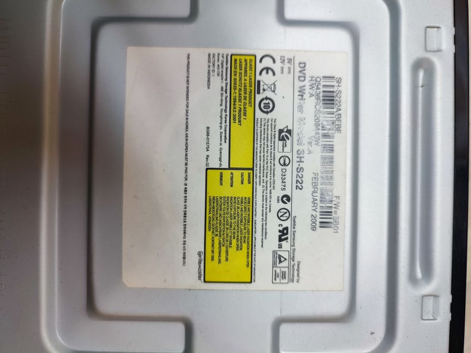CD ROM dysk 120gb ram