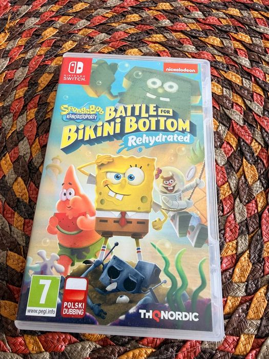 SpongeBob Battle for Bikini Bottom Rehydrated Nintendo Switch
