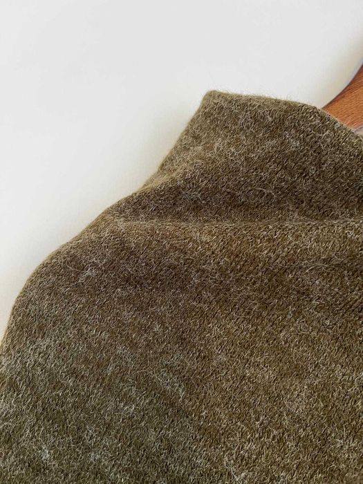 Poncho Verde Acastanhado | Leve e Macio