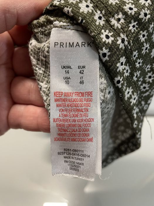 Sukienka Primark rozmiar z metki 14 ale to L