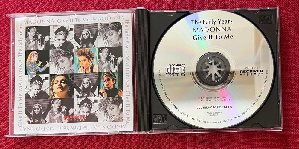 madonna lote - 01 cd album + 03 cd single