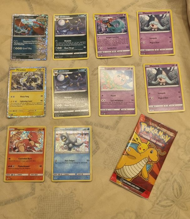 Cartas Promo Pokemon TCG + Booster