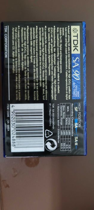 Vendo cassettes áudio diversas marcas NOVAS