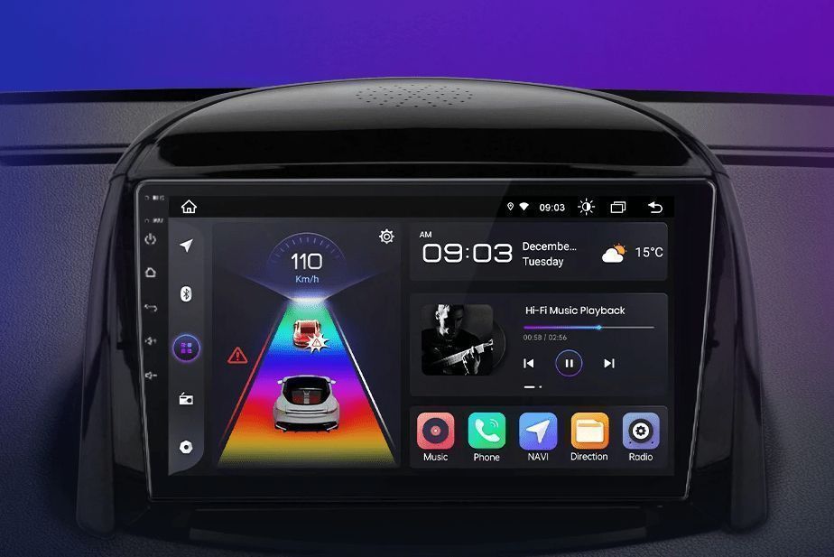 Radio Android 9” CarPlay Android Auto – Renault Koleos 2008–2016 PL