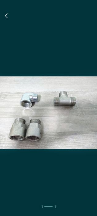 Фитинги для труб, тройник, переходники, угол.