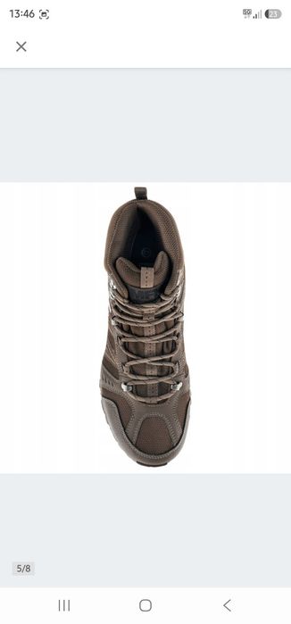 Buty taktyczne wojskowe trekkingowe MFH Combat Tactical - Brown 46
