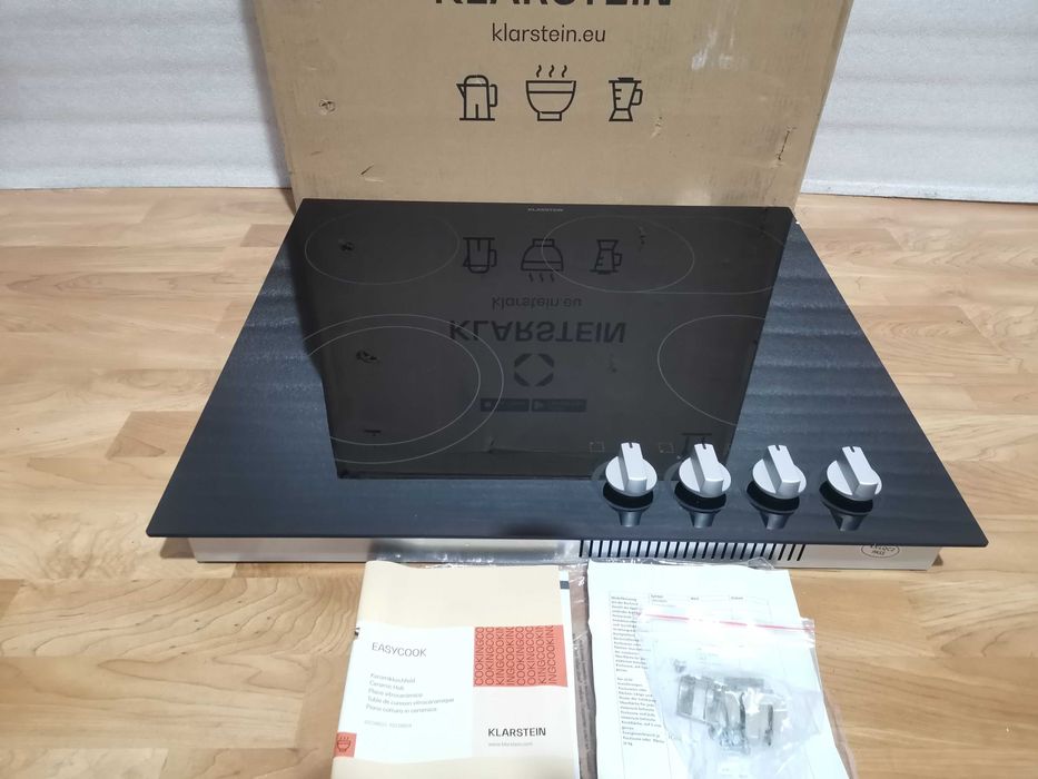Варильна поверхня Klarstein EasyCook 4 плита електрична варочная