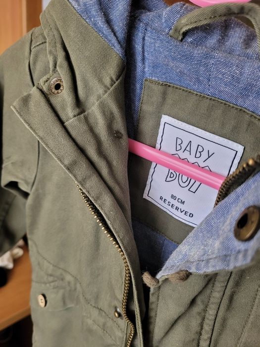 Kurtka wiosenna parka rozm. 80