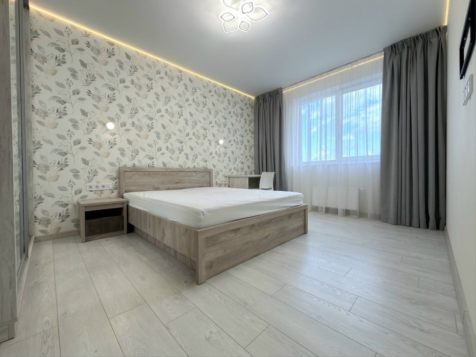 ЖК Okland, проспект Повітряних сил, 56а, кухня-вітальня і спальня