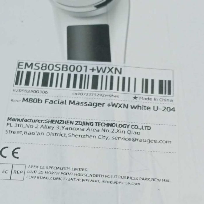 Massageador Facial 5 em 1 M80B | Radiofrequência (RF), EMS e LED