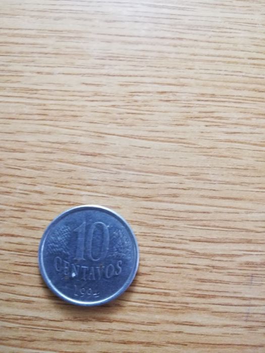 Moeda 10 centavos 1994 Brasil