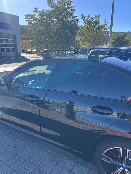 Barras tejadilho thule Bmw série 3 modelo G20 e alguns G21 meados de 2019 até agora