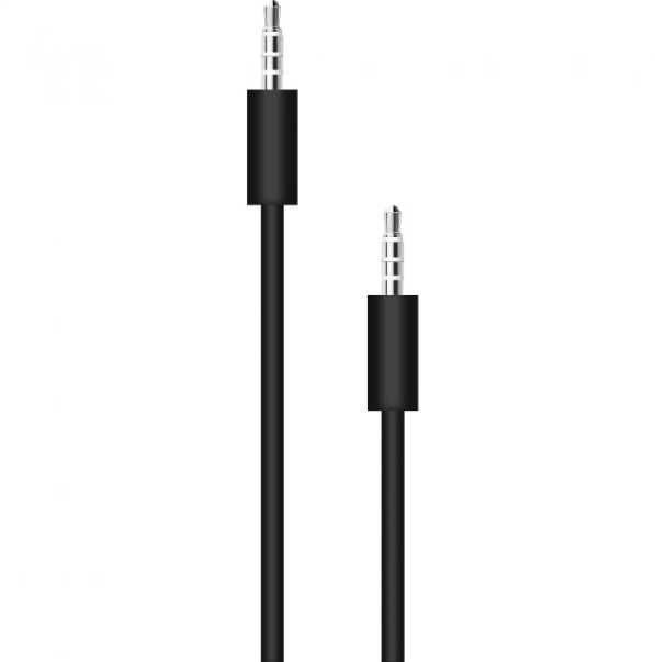AUX Cable(аукс кабель) WALKER H49 black /Аудіокабель WALKER H49 чорний
