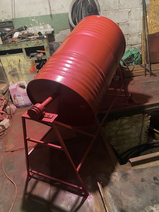 Галтовочний аппарат, галтовочний барабан