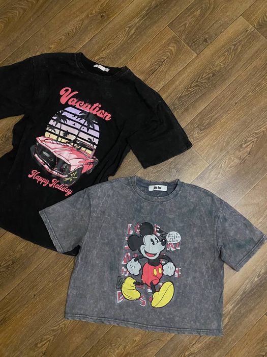 Трендові жіночі футболки, плотний котон, р 48-50, ціна за дві