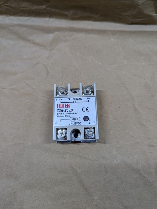 Реле твердотільне FOTEK SSR-25DA 1ф 25А, жив. 3-32 VDC