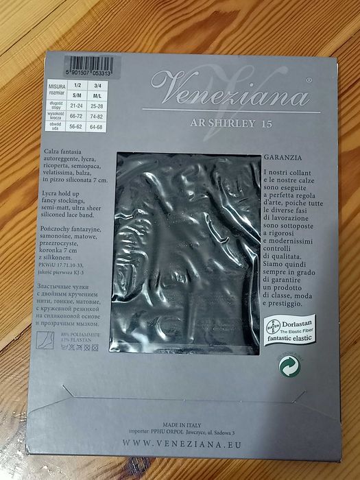 prezent Pończochy fantazyjne Veneziana Ar Shirley koronka promocja