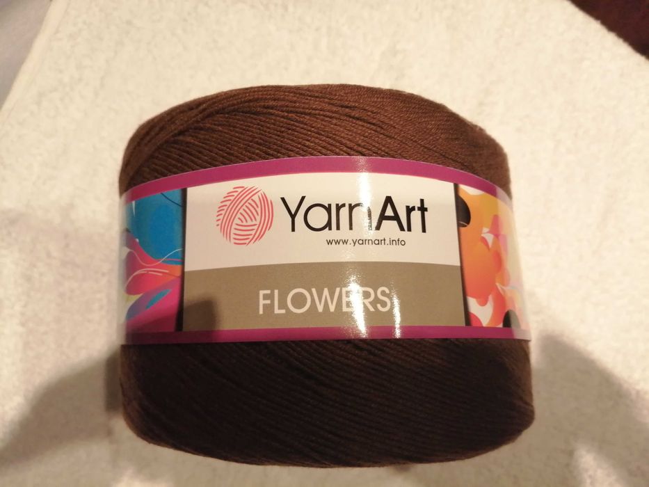 Wełna yarnart flowers