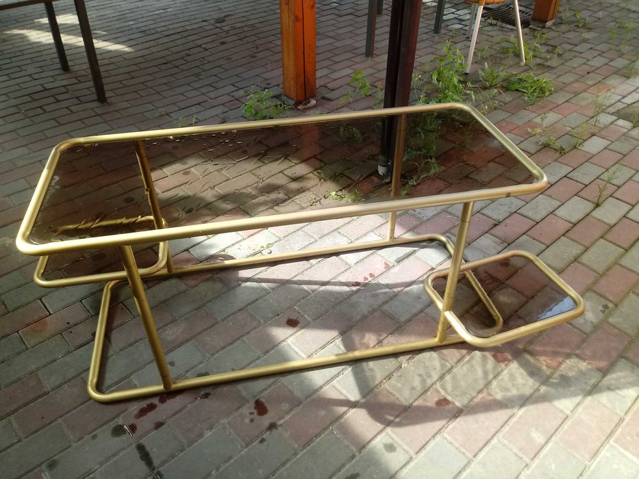 stolik pod telewizor mahoń