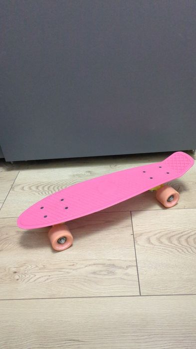 Deskorolka fiszka różowa