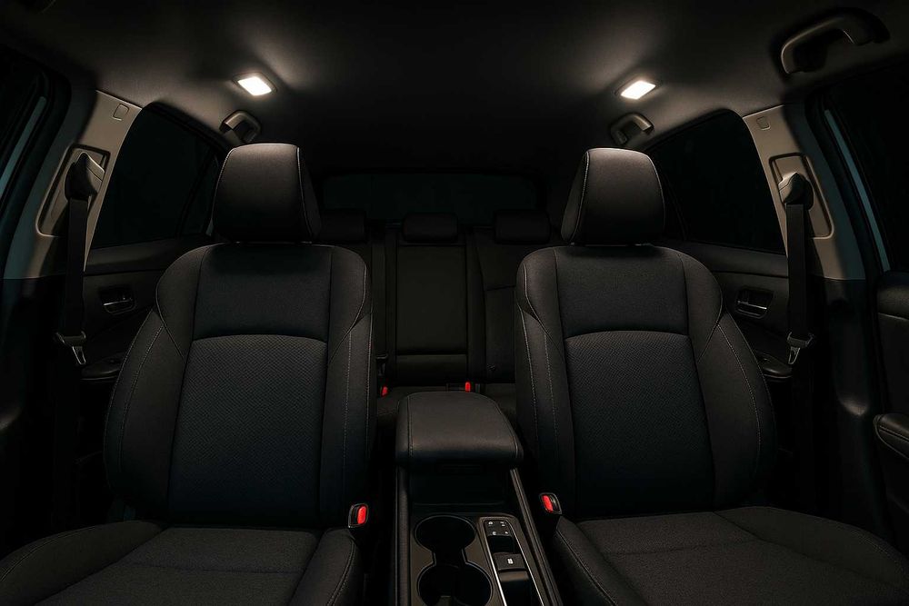 Komplet 42 LED do auta - nowoczesne oświetlenie wnętrza, stylowe