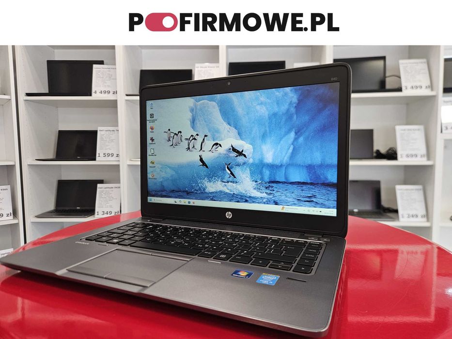 Laptop HP EliteBook 840 G2 14" i5-5200U 8GB RAM DYSK 256GB SSD Windows 11 Pro Faktura 23% Gwarancja 12 Miesięcy PoFirmowe.pl
