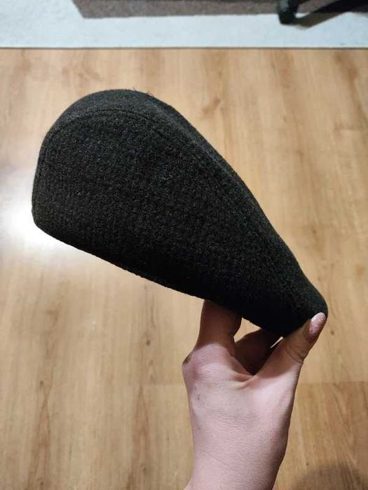 Kaszkiet męski czapka 70% wełna 30% kaszmir