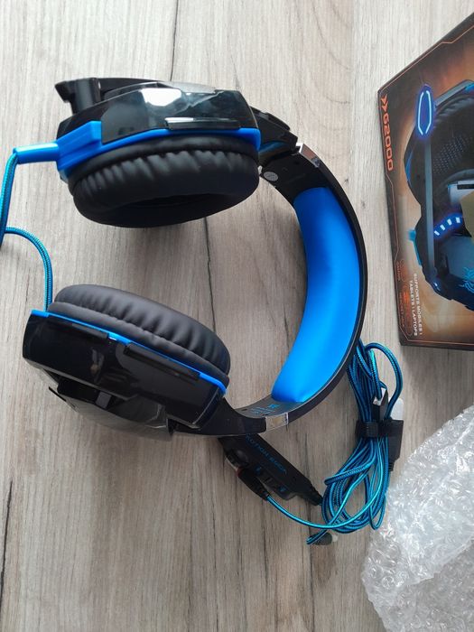 Kotion g2000 słuchawki gamingowe led z mikrofonem