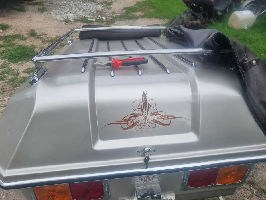 Przyczepka motocyklowa bez rejestrowania