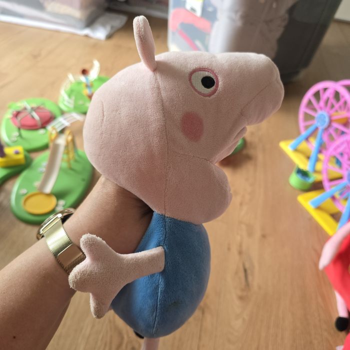 Maskotka pluszak figurka świnka peppa pig interaktywna dźwięk