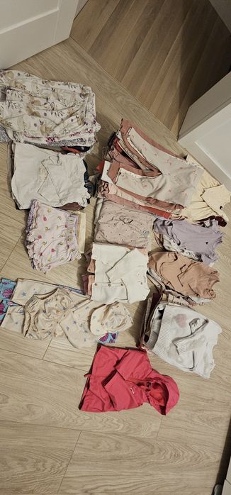 Paka ubrań 86 Next H&M spodnie bluzy body