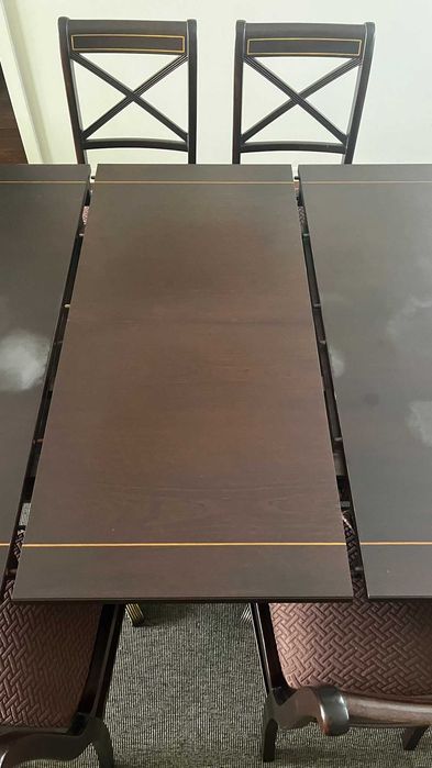 Mesa de Jantar - Estilo Inglês (Oferta 6 cadeiras)