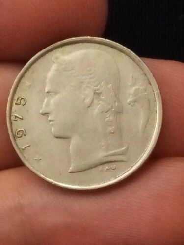 MOEDA / BÉLGICA / 1 FRANCO 1975