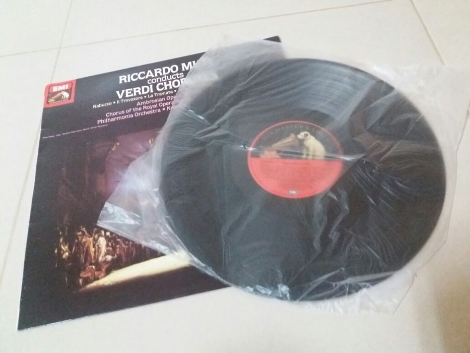 LP Vinil Riccardo Muti conducts Verdi Choruses